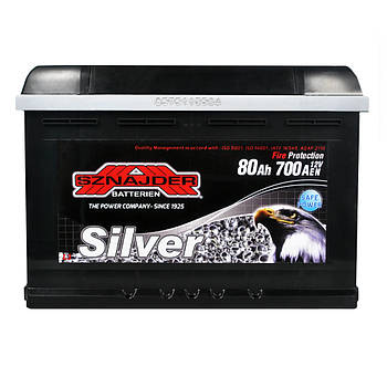 Автомобільний акумулятор SZNAJDER Silver  80Ah 700A R+ (L3) (580 83)