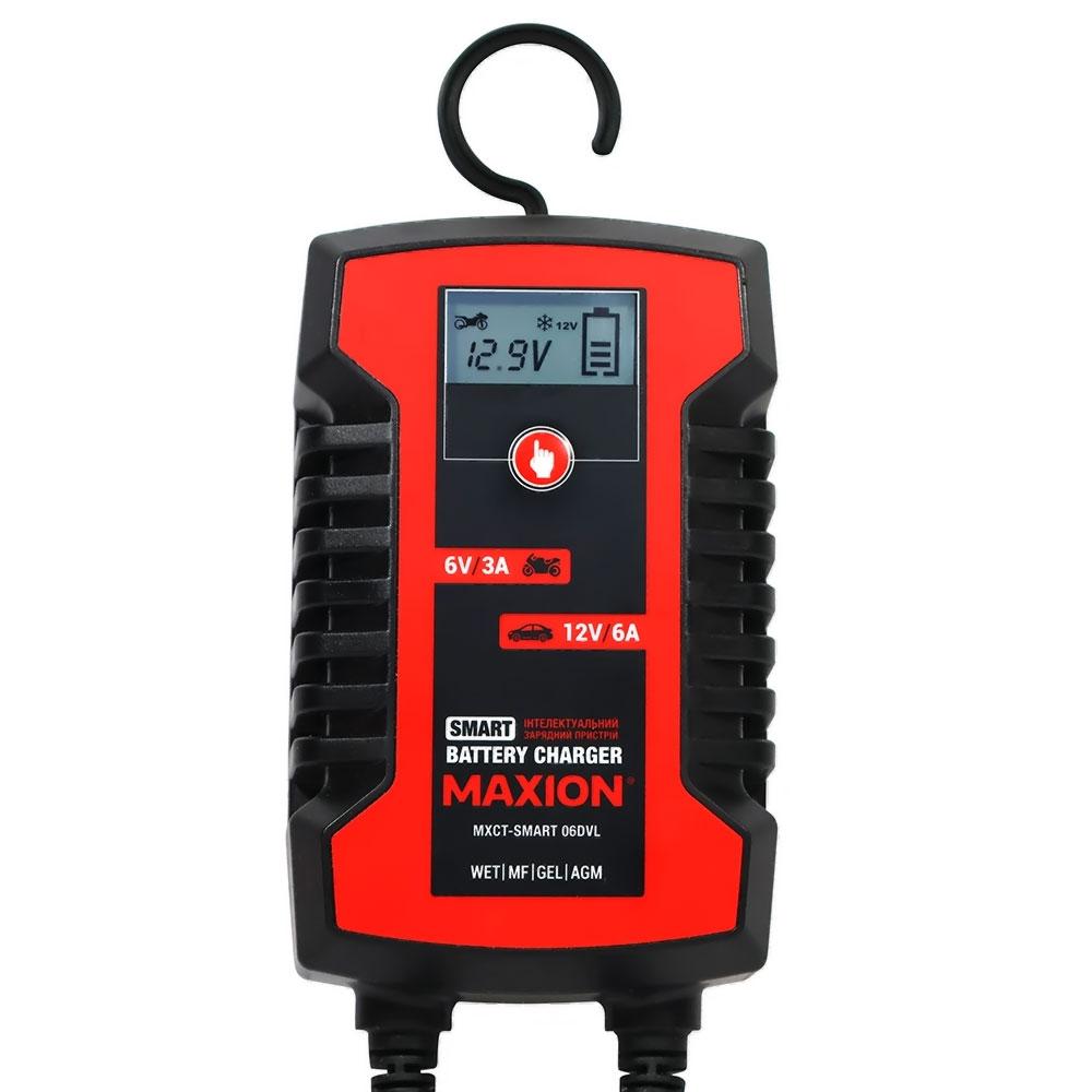 Інтелектуальний зарядний пристрій MAXION MXCT SMART 06DVL (6/12V, 3/6A), фото 1