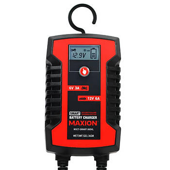 Інтелектуальний зарядний пристрій MAXION MXCT SMART 06DVL  (6/12V, 3/6A)