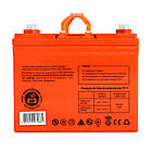 Акумулятор промисловий MAXION MXBP-OT 33-12D GEL (12V, 33Ah, -/+), фото 4