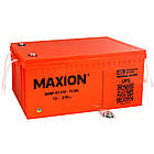 Акумулятор промисловий MAXION MXBP-OT 210-12 GEL (12V, 210Ah, -/+), фото 3