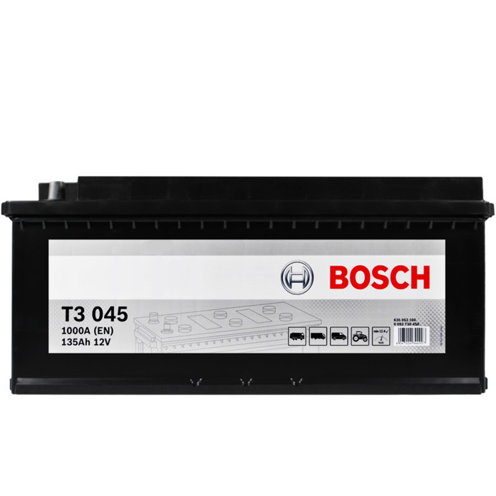Автомобільний акумулятор BOSCH (T30 450) (D4) 135Ah 1000A L+