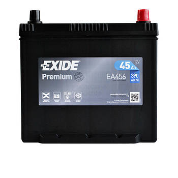 Автомобільний акумулятор EXIDE Premium Asia EA456 45Аh 390Ah R+ B24