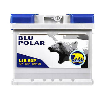 Автомобільний акумулятор BAREN Blu polar  50Аh 520А R+ (h=175) (L1B)