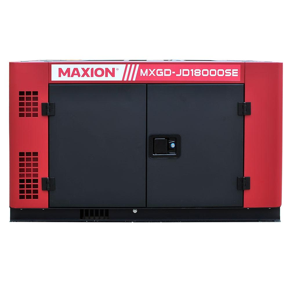Генератор дизельний безшумний MAXION MXGG-JD18000SE 13 кВт електро старт, фото 1