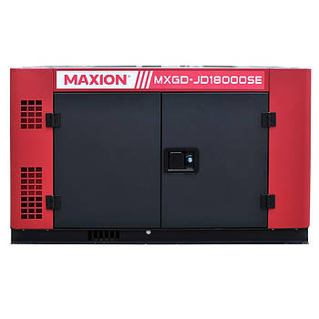 Генератор дизельний безшумний MAXION MXGG-JD18000SE 13 кВт електро старт