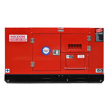 Генератор MAXION безшумний з системою автоматичного керування (JDY-22S) дизель 18 кВт електро старт