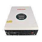 Гібридний сонячний інвертор MAXION MXIN- VMH 5048 (48V, 5000W) з чистою синусоідою, фото 3