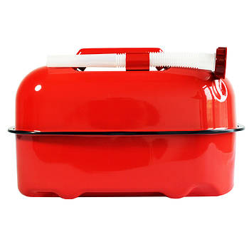 Каністра горизонтальна 20л. червона металева