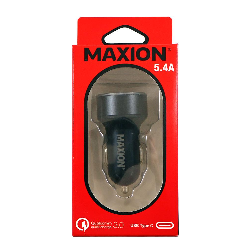 Зарядний пристрій MAXION MXAC-CC036 автомобільний для телефонів