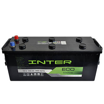 Автомобільний акумулятор INTER Eco 77Ah 570A L+ 4820219073574