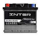 Автомобільний акумулятор INTER Premium 50Ah 480A L+ 4820219073673, фото 2