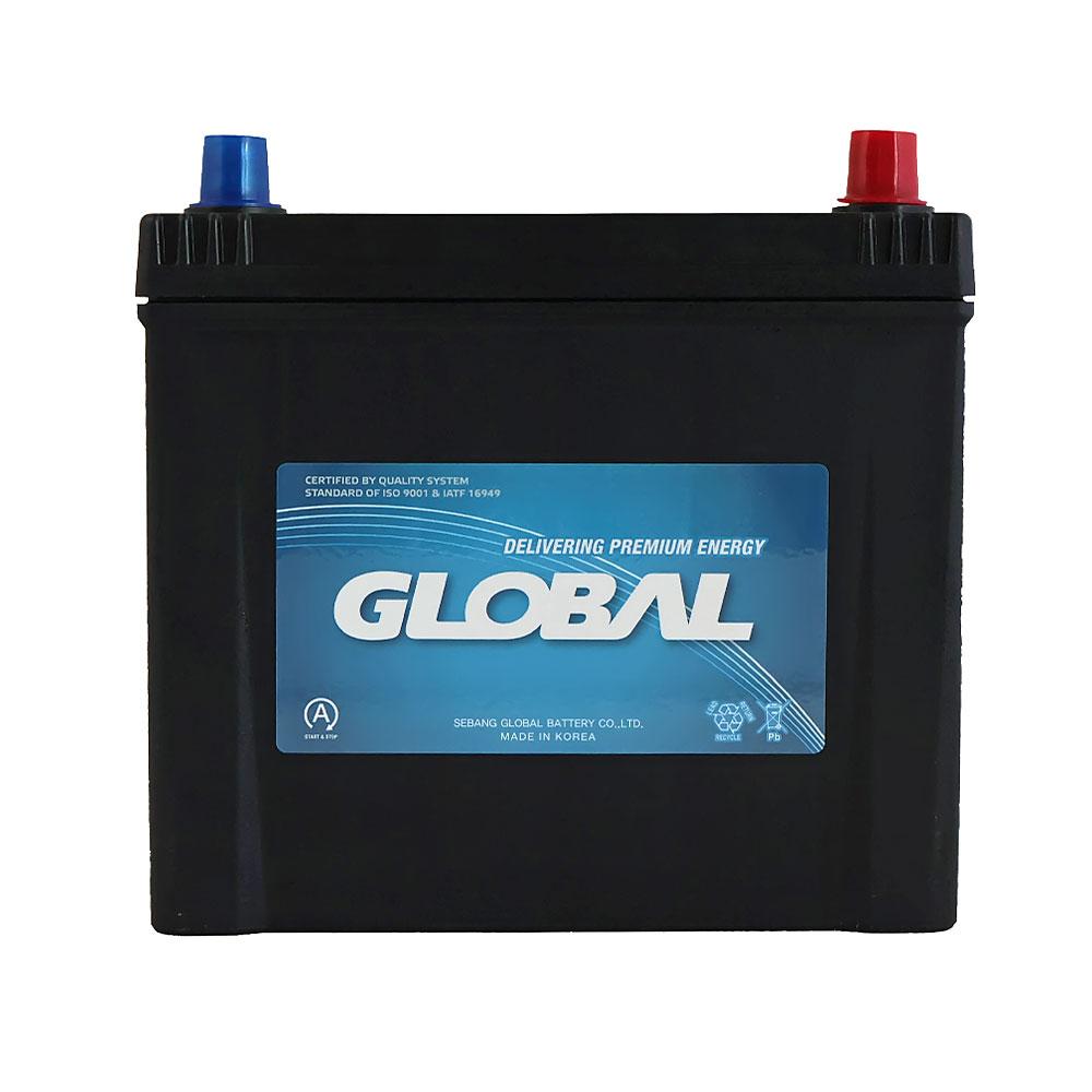 Автомобільний акумулятор GLOBAL Asia EFB 65Ah, 550A, R+ (EFB Q85L) (Q85), фото 1