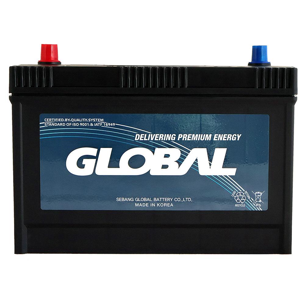 Автомобільний акумулятор GLOBAL Asia SMF 100Ah, 880A, L+ (SMF 1000RA) (Heavy-Duty), фото 1