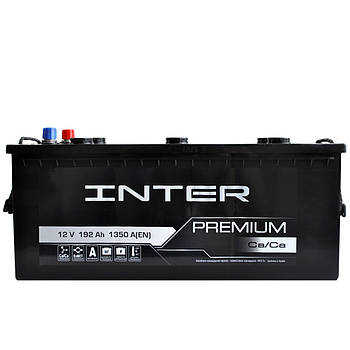 Автомобільний акумулятор INTER Premium 192Ah 1350A L+ 4820219073789