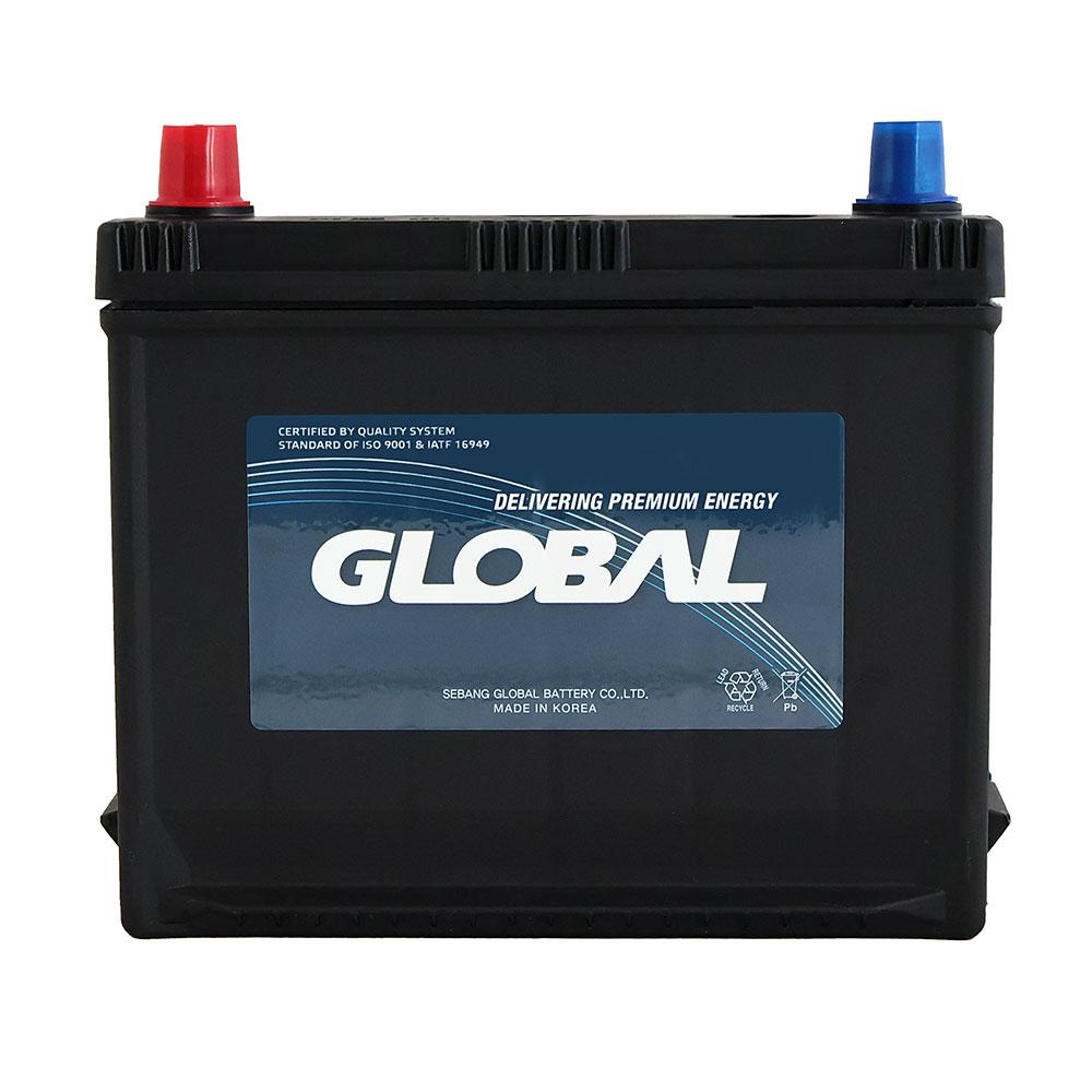 Автомобільний акумулятор GLOBAL Asia SMF 55Ah, 630A, L+ (SMF 22FR-84) (22F), фото 1