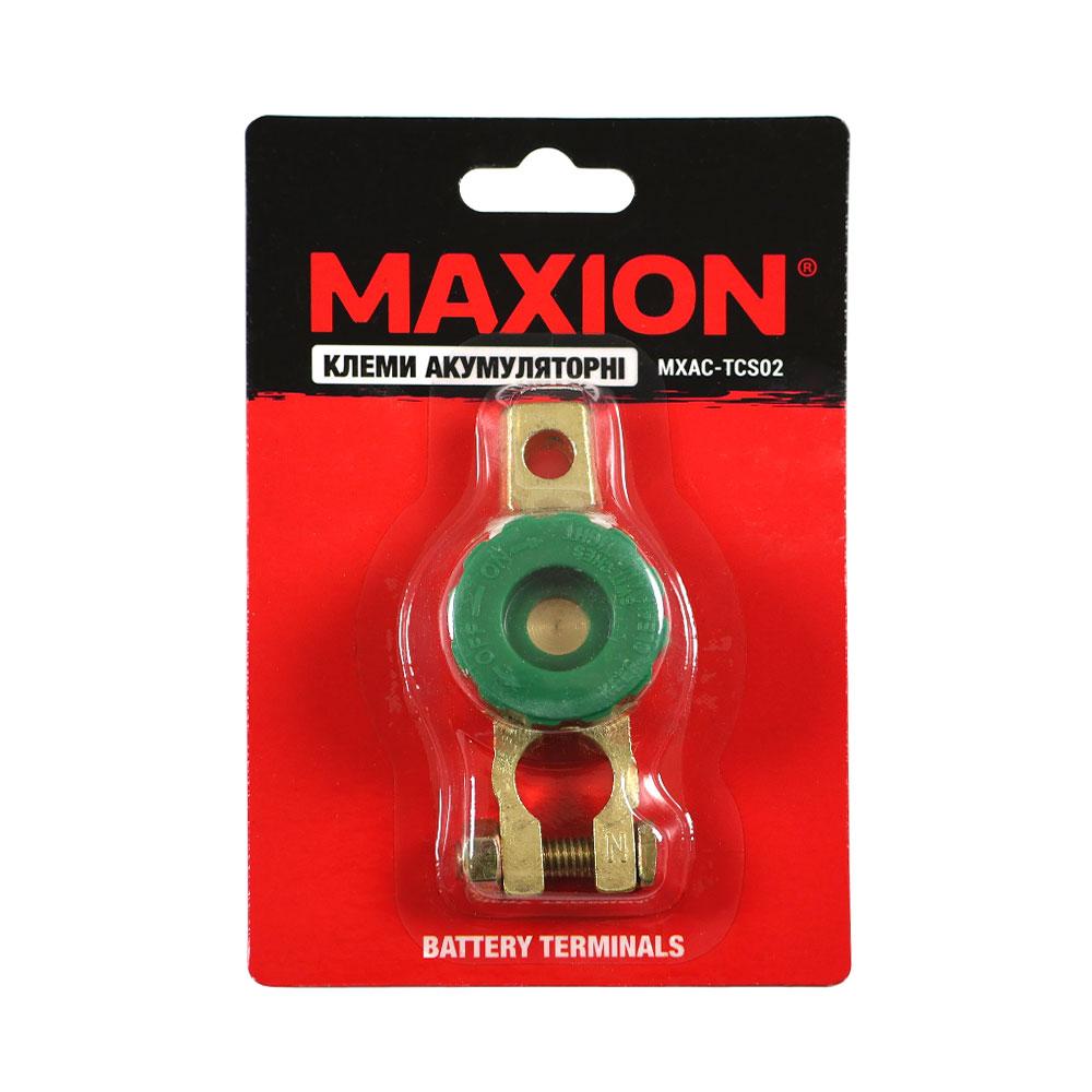 Клема акумуляторна з вимикачем маси MAXION MXAC-TCS02 пряма