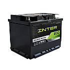 Автомобільний акумулятор INTER Eco 60Ah 480A L+ 4820219073536, фото 2