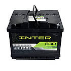 Автомобільний акумулятор INTER Eco 60Ah 480A L+ 4820219073536, фото 3