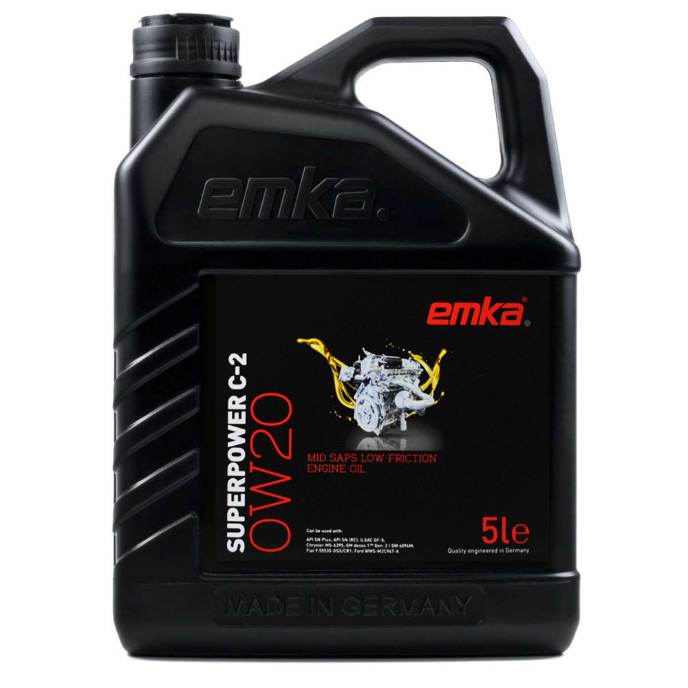 Олива моторна Emka Superpower C-2 0W20 5л