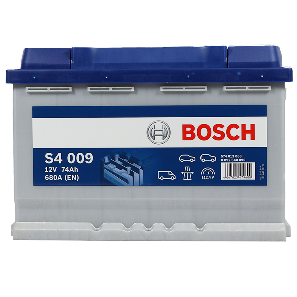 Автомобільний акумулятор BOSCH S4 74Ah 680A L+ 0092S40050, фото 1