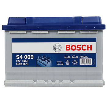 Автомобільний акумулятор BOSCH S4 74Ah 680A L+ 0092S40050