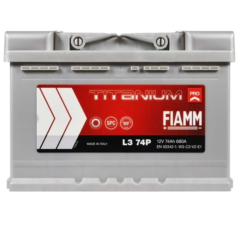Автомобільний акумулятор FIAMM Titanium Pro 74Аh 680А R+ (L3)