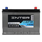 Автомобільний акумулятор INTER ASIA EFB 100Ah 850A Start-stop R+ 4820219075424, фото 2