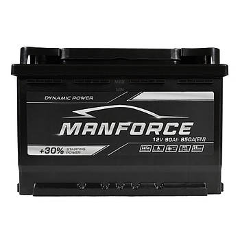 Автомобільний акумулятор MANFORСE  90Ah 850A R+ SMF (L3) B13