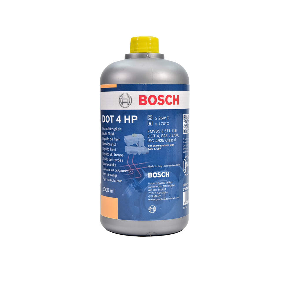 Гальмівна рідина Bosch DOT-4 HP 1л 1987479113, фото 1