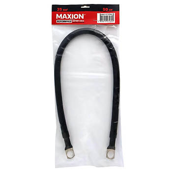 Перемичка акумуляторна MXAC-CC123550; L=50cm; S=35mm2; M12: мідь/латунь