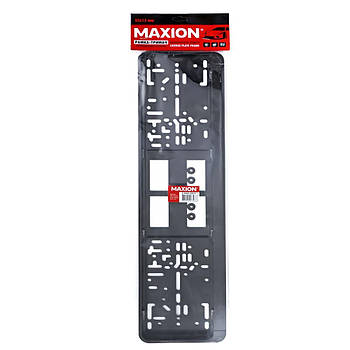 Рамка-тримач номерного знака MXAC-8081P; Матеріал: ABS; 13 см* 53 см