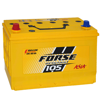 Автомобільний акумулятор FORSE Asia 105Ah 850A L+ (лівий +) MF