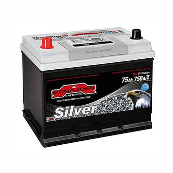 Автомобільний акумулятор SZNAJDER Silver Calcium Asia  75Аh 750А L+ (D26) (575 A1)