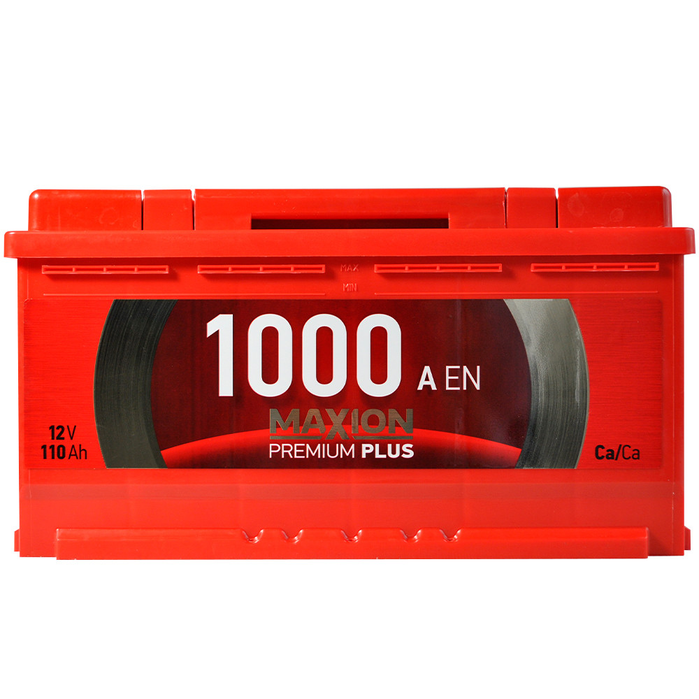 Автомобільний акумулятор MAXION Premium Plus 110Аh 1000A R+ 6106604219