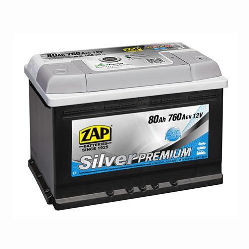 ZAP Silver Premium (580 35) (L3) 80Ah 760A L+