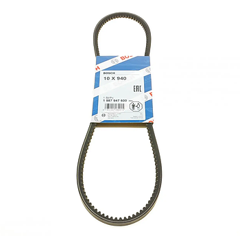 Ремінь клиновий Bosch (10x940) 1987947600
