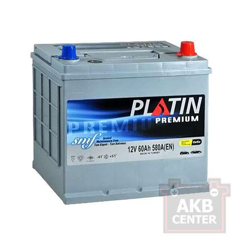 PLATIN Premium Asia 60Ah 560A R SMF (D23) н.к.