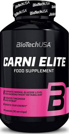 Л-карнітин комплекс для зниження ваги BioTech Carni Elite 90 caps, фото 1