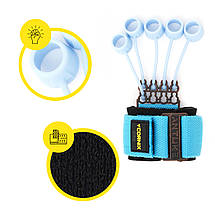 Еспандер для пальців і зап'ястя Cornix Finger Gripper Pro 20 кг професійний XR-0216, фото 4