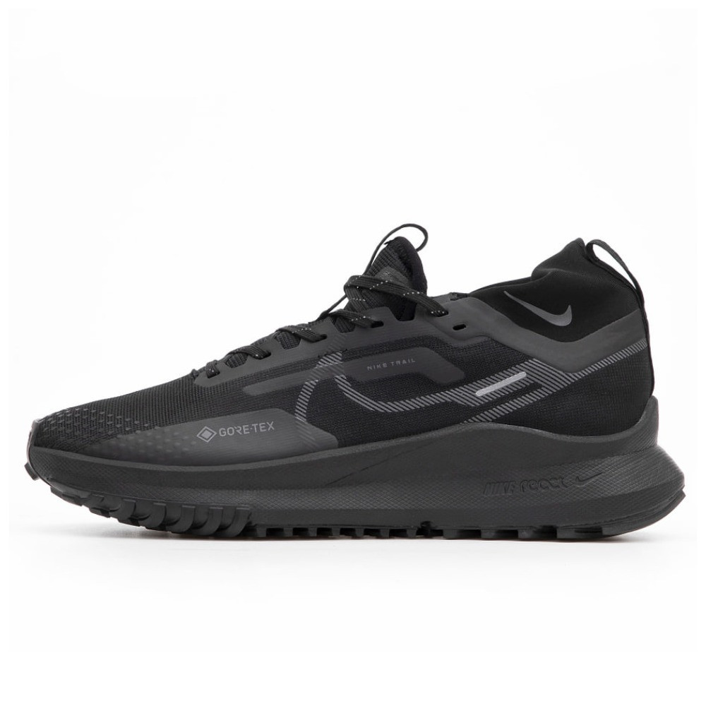 Чоловічі кросівки Nike React Pegasus Trail 4 Black GTX Gore-Tex Waterproof DJ7926-008, чорні найк реакт пегасус трейл 4 гор текс
