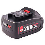 Акумуляторна батарея WORCRAFT CLB-20V-6.0HC, 6А, фото 4