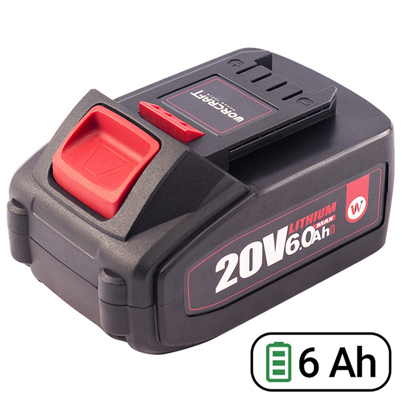 Акумуляторна батарея WORCRAFT CLB-20V-6.0HC, 6А