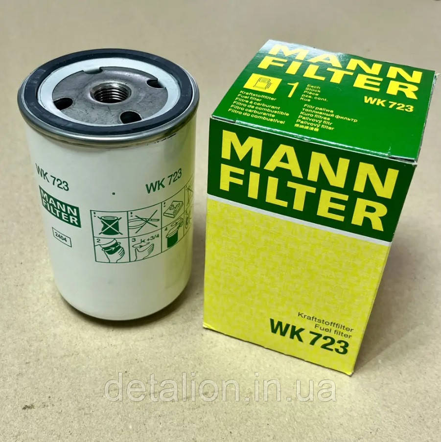Фільтр паливний тонкого очищення КАМАЗ, MAN, SCANIA, VOLVO (TRUCK) (060.1117040) (33358E) (пр.о MANN) Wk723, фото 1