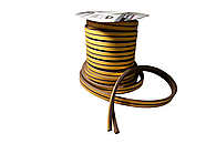 Ущільнювач Sanok профіль D 12 х 10 мм коричневий 50 м