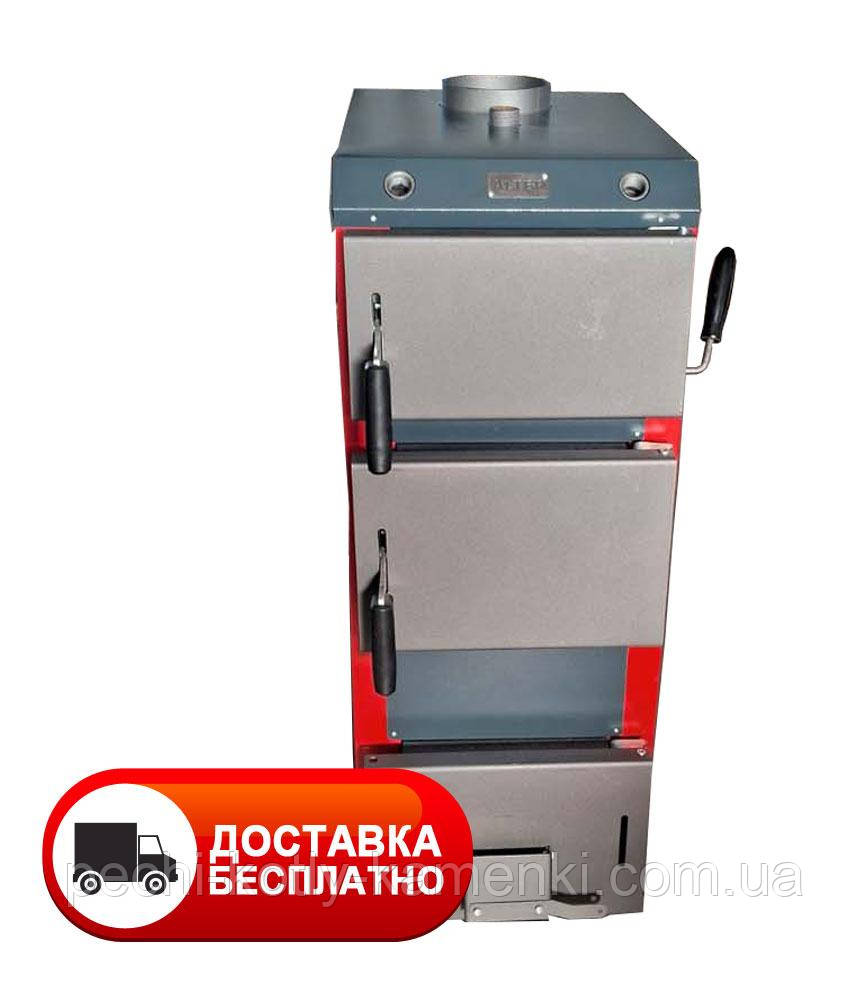 Твердопаливний котел Альтеп EKON 25 кВт 5 мм з регулятором тяги