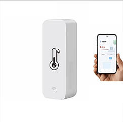 Bluetooth датчик температури та вологості BTH01. Термометр. Гігрометр. Tuya / Smart life