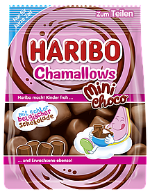 Зефір у шоколаді Haribo Chamallows Mini Choco 140g