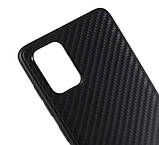 Силіконовий чохол для Samsung Galaxy A52 4G - Carbon Fiber, Чорний, фото 4