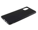 Силіконовий чохол для Samsung Galaxy A52 4G - Carbon Fiber, Чорний, фото 5